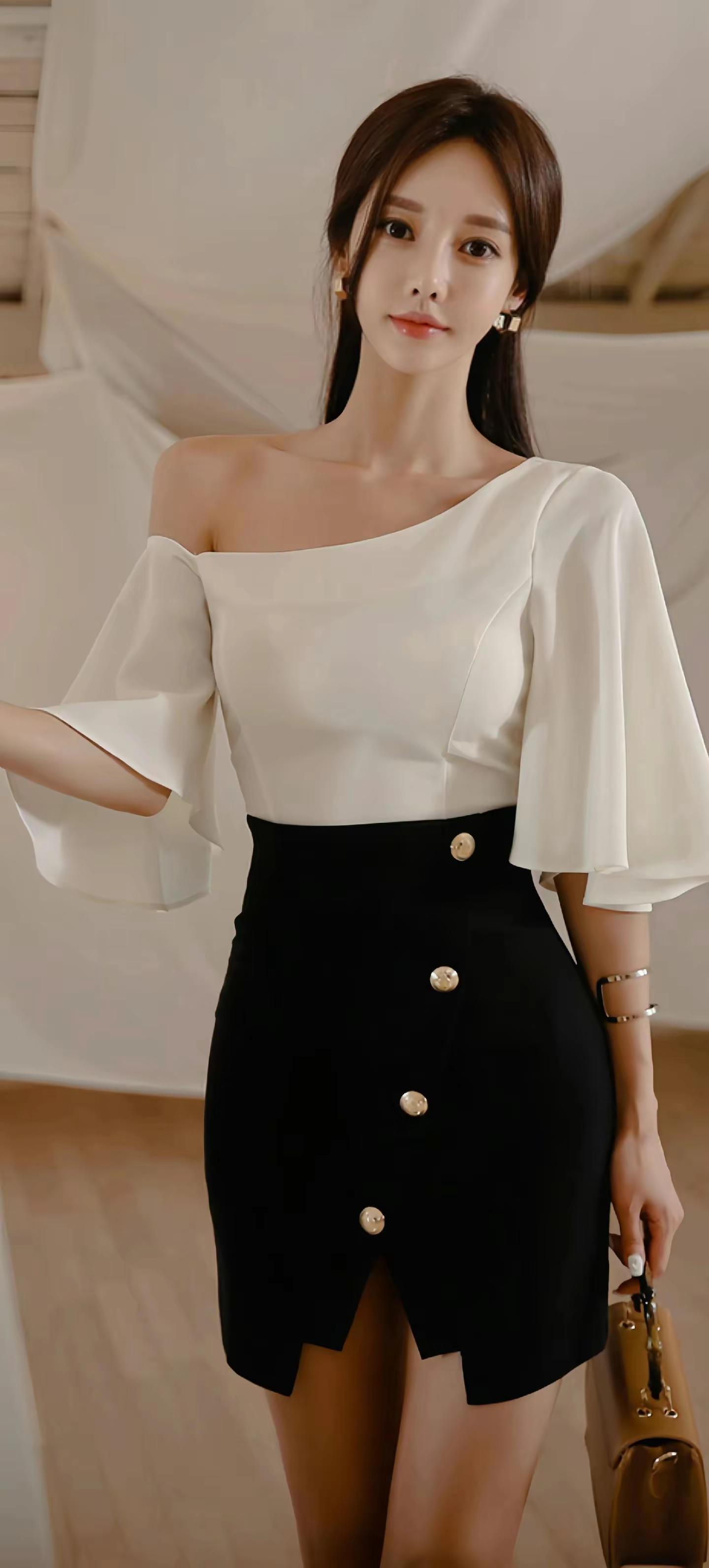 网红美女模特孙允珠。