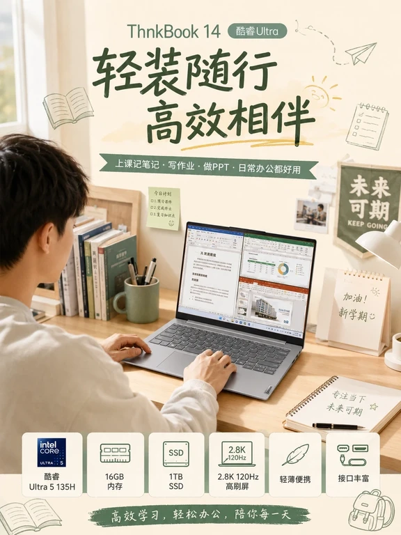 这台ThinkBook 14，真的很顺手💻