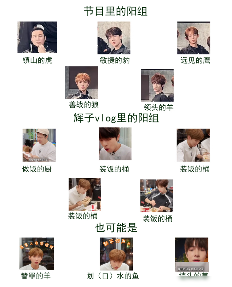 小沈阳炖了5袋排骨，自己愣是一口没吃上，光喝粥了。
四个弟弟不到5分钟把锅底刮干净，他站在旁边笑，说体会到了养儿子的感觉。曾辉、颜安、唐九洲、管健嘉晨，一个比一个能吃。10月15日凌晨四点多，曾辉发定位晒夜宵，说园长还没收厨，就等着他们排练回来吃口热的。管健嘉晨说这俩月头一回吃出在家吃饭的感觉，仨