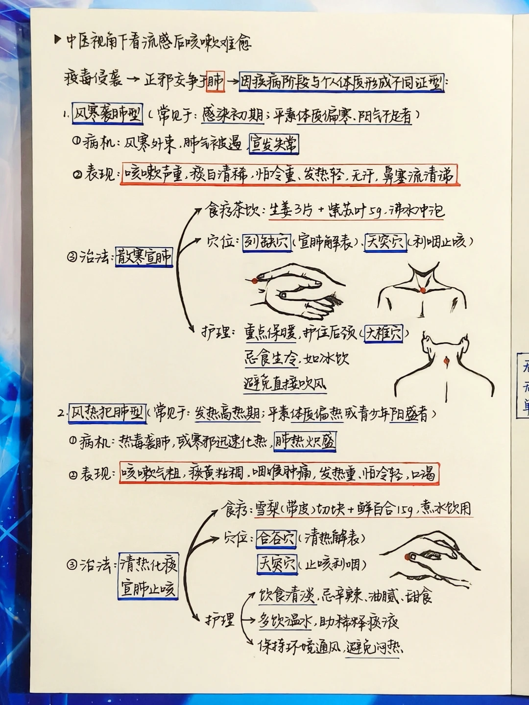医学生笔记｜中医视角看流感后咳嗽难愈