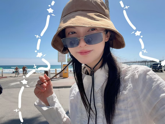 一封来自喜喜的旅行明信片🎑