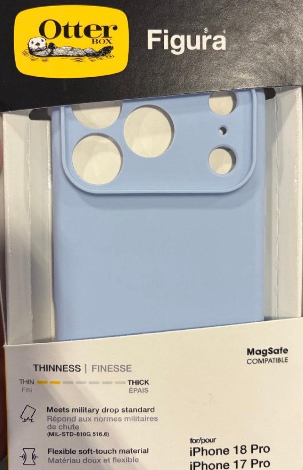 #iPhone18Pro手机壳全新曝光# iPhone17Pro和18Pro手机壳通用[不愧是你]，最近iPhone的热搜不断，发布会马上就要来了，果粉们应该很期待[yeah] ​​​​