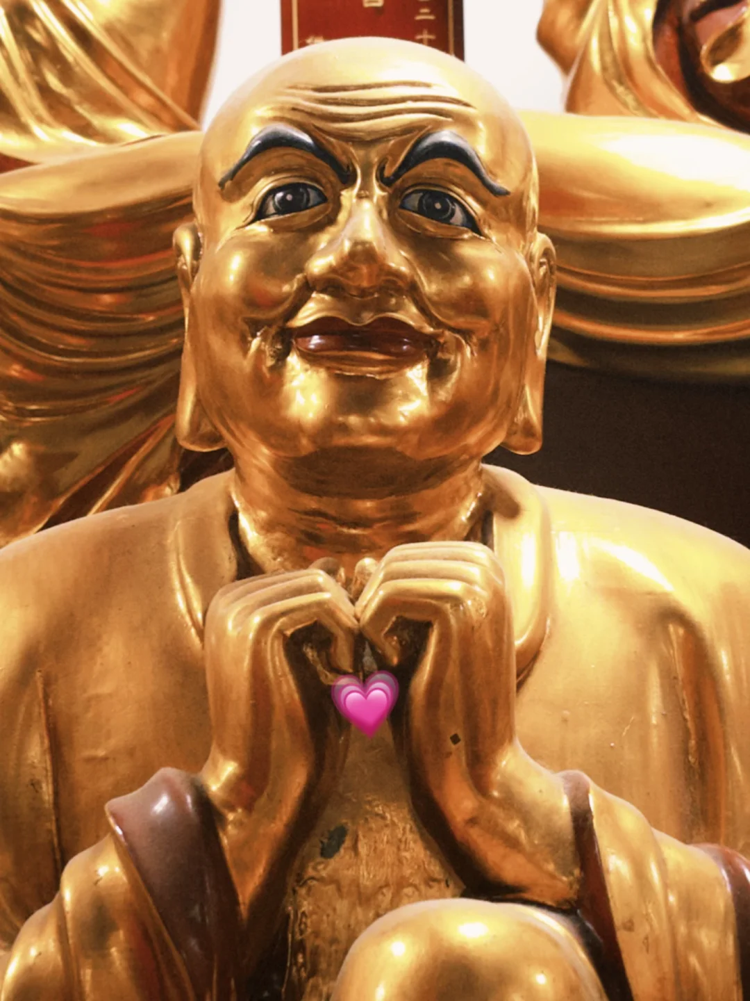 毗卢寺菩萨爱心发射～Biubiu💗💗