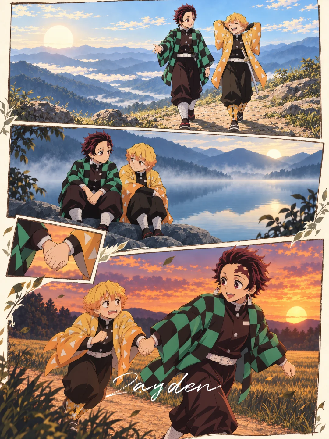 789|炭治郎×我妻善逸🍔鬼灭之刃