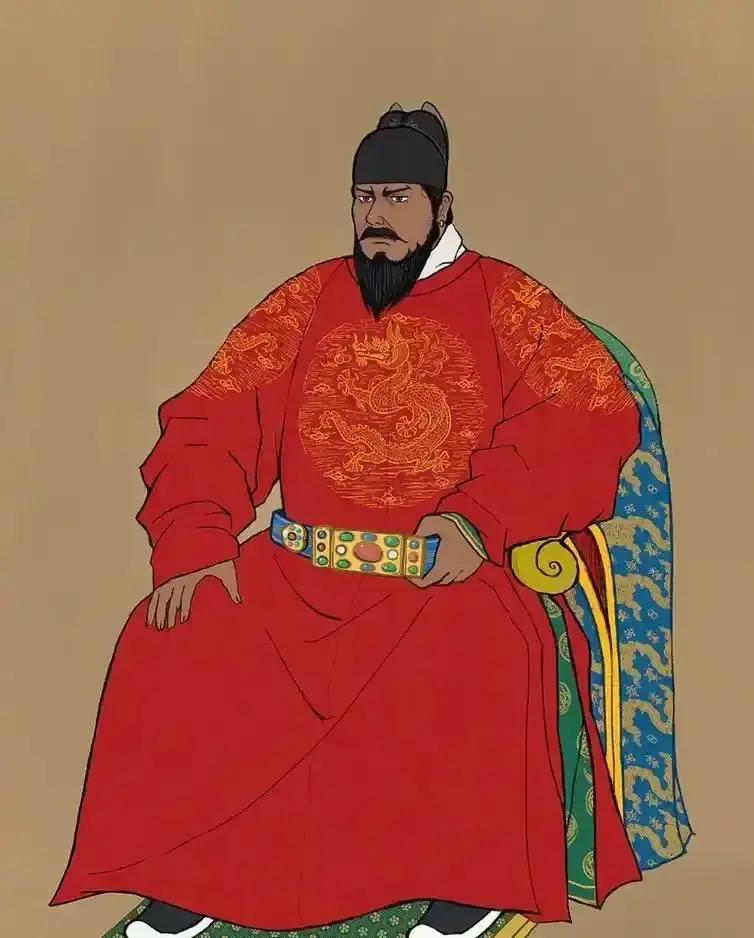 汉王朱高煦有个怪癖，喜欢脱掉衣服，让别人看他的腋下——那里长着几片鳞状物。这可不是皮肤病，而是史料正式记录的“异相”。
朱棣拍着儿子的背许诺“世子多疾”后，朱高煦转身就回了自己的大帐。他屏退左右，又解开衣衫，对着铜镜细细端详腋下那几片暗沉发亮的皮肤。帐外是刚刚止息的厮杀声，帐内只有他自己粗重的呼吸。