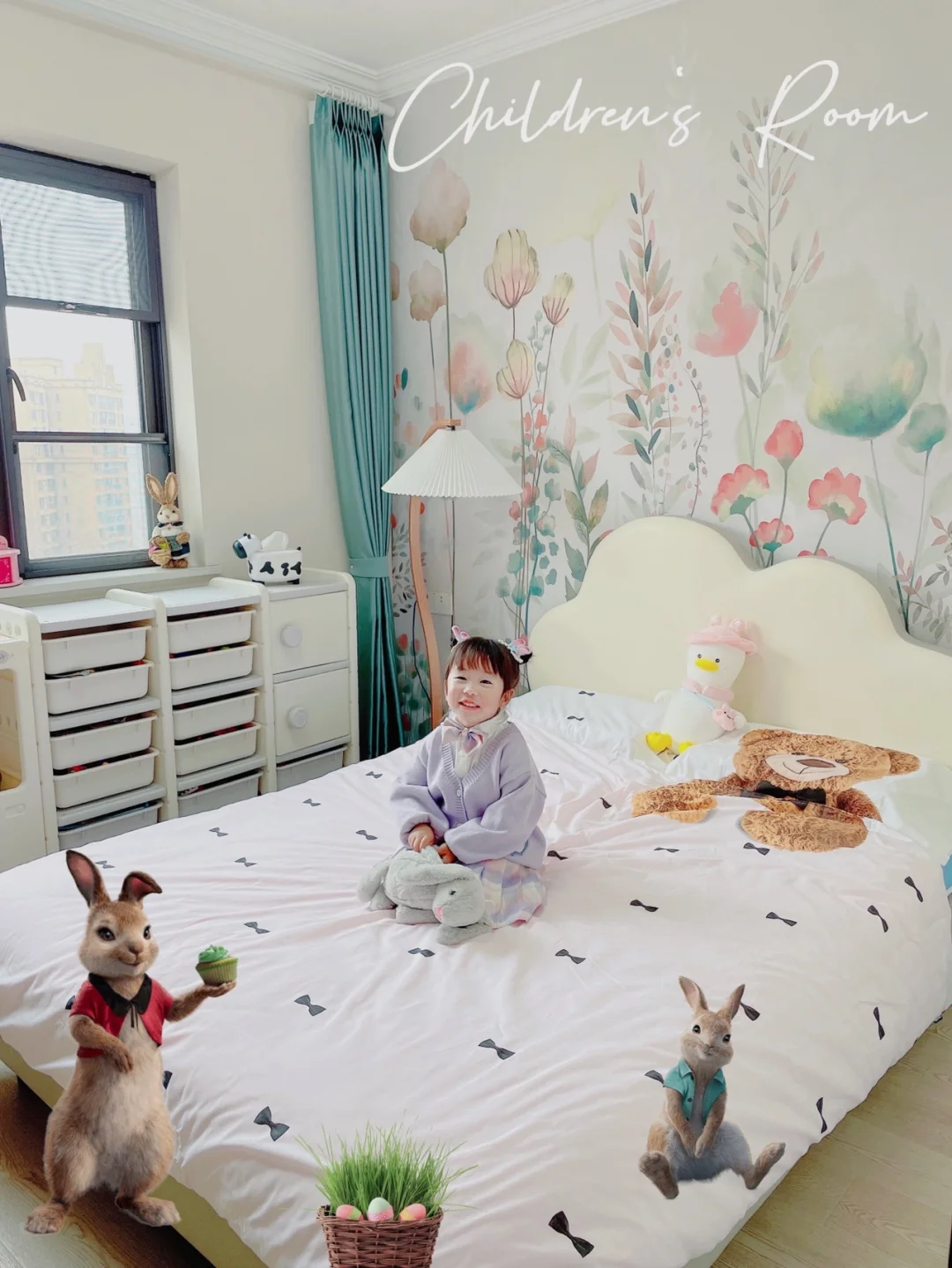 做一个幸福的小朋友~小天地可以宅一天！