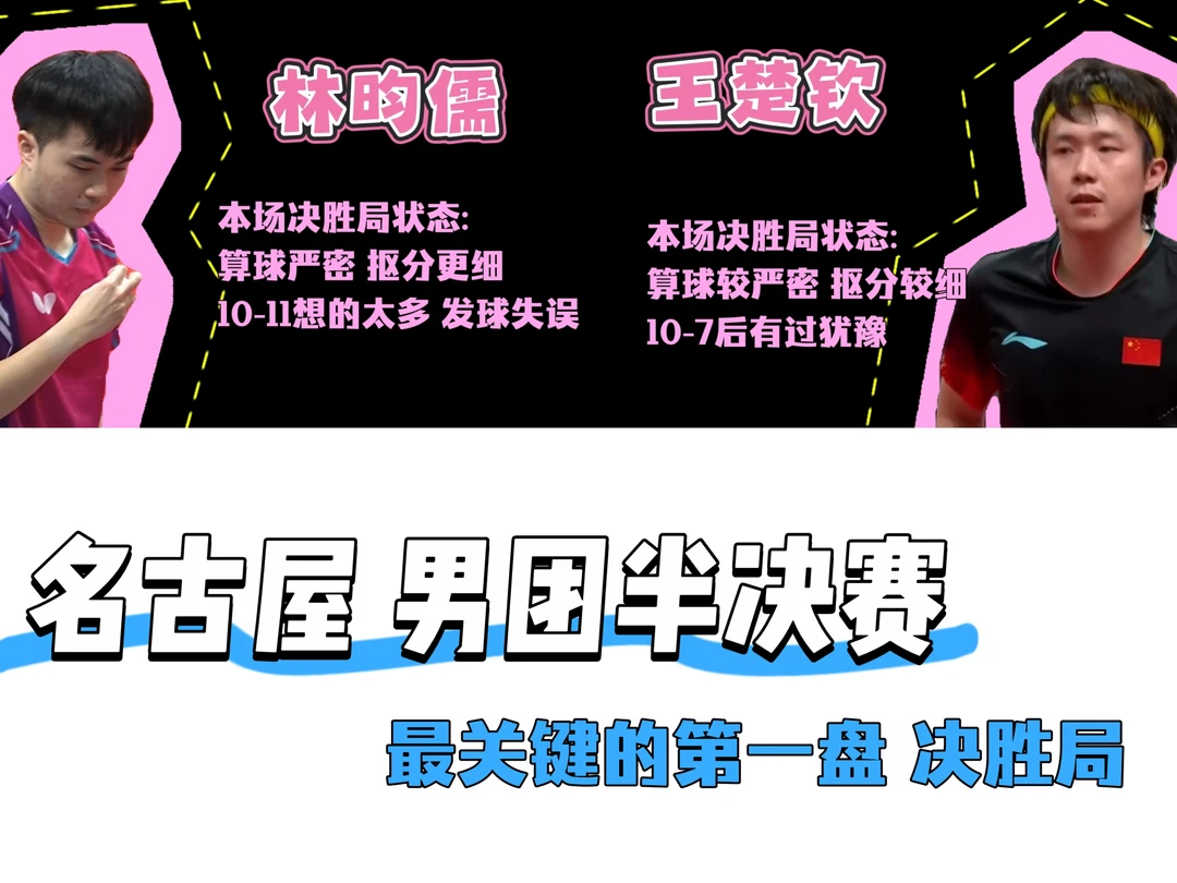 这次小林算的更密 楚钦赢在硬实力强