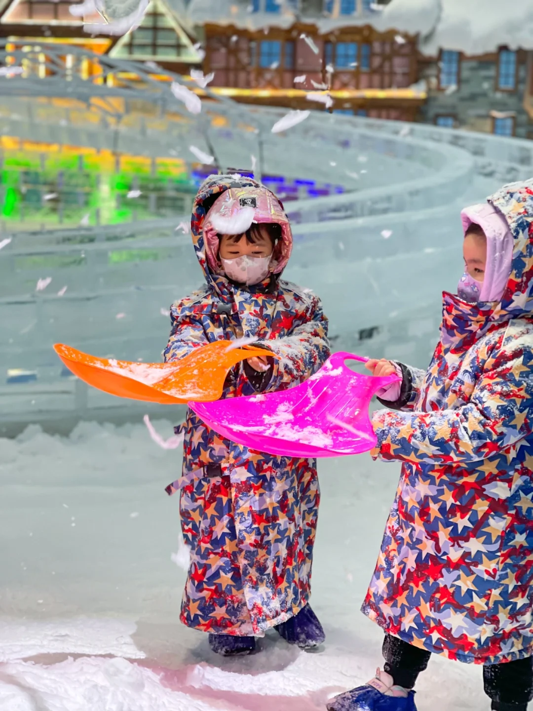 夏天也能玩雪了❄️ 好清凉
