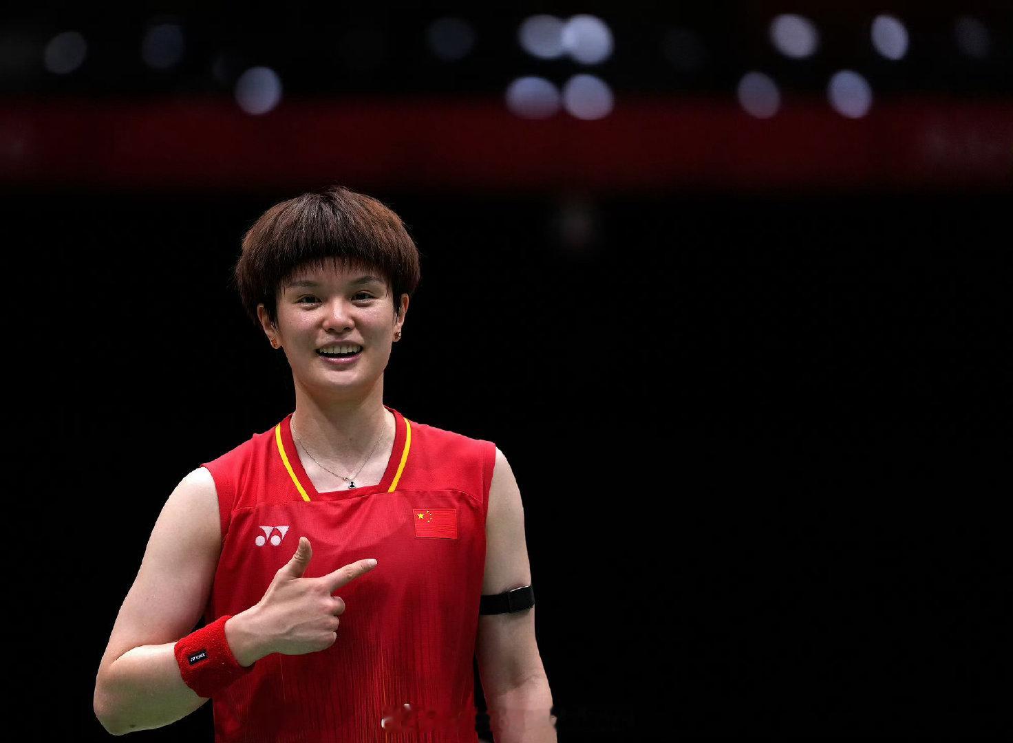 🏸王祉怡两局横扫对手晋级女单四强！[打call][打call][打call]

王祉怡🇨🇳 21-7、21-12 林湘缇ᴛᴘᴇ

半决赛：王祉怡🇨🇳 vs 山口茜🇯🇵（10-8）

#王祉怡首进亚运会4强##亚运会##羽毛球# ​