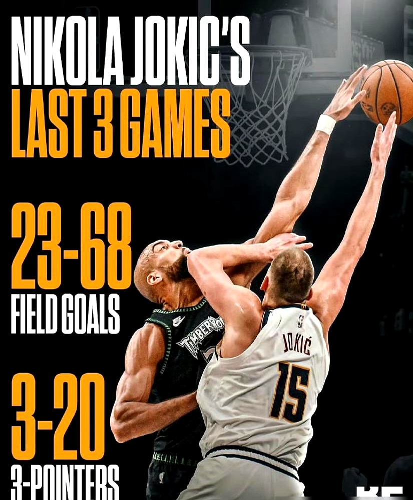 常规赛MVP，到了季后赛突然不会打球了？    这事就发生在掘金队的约...