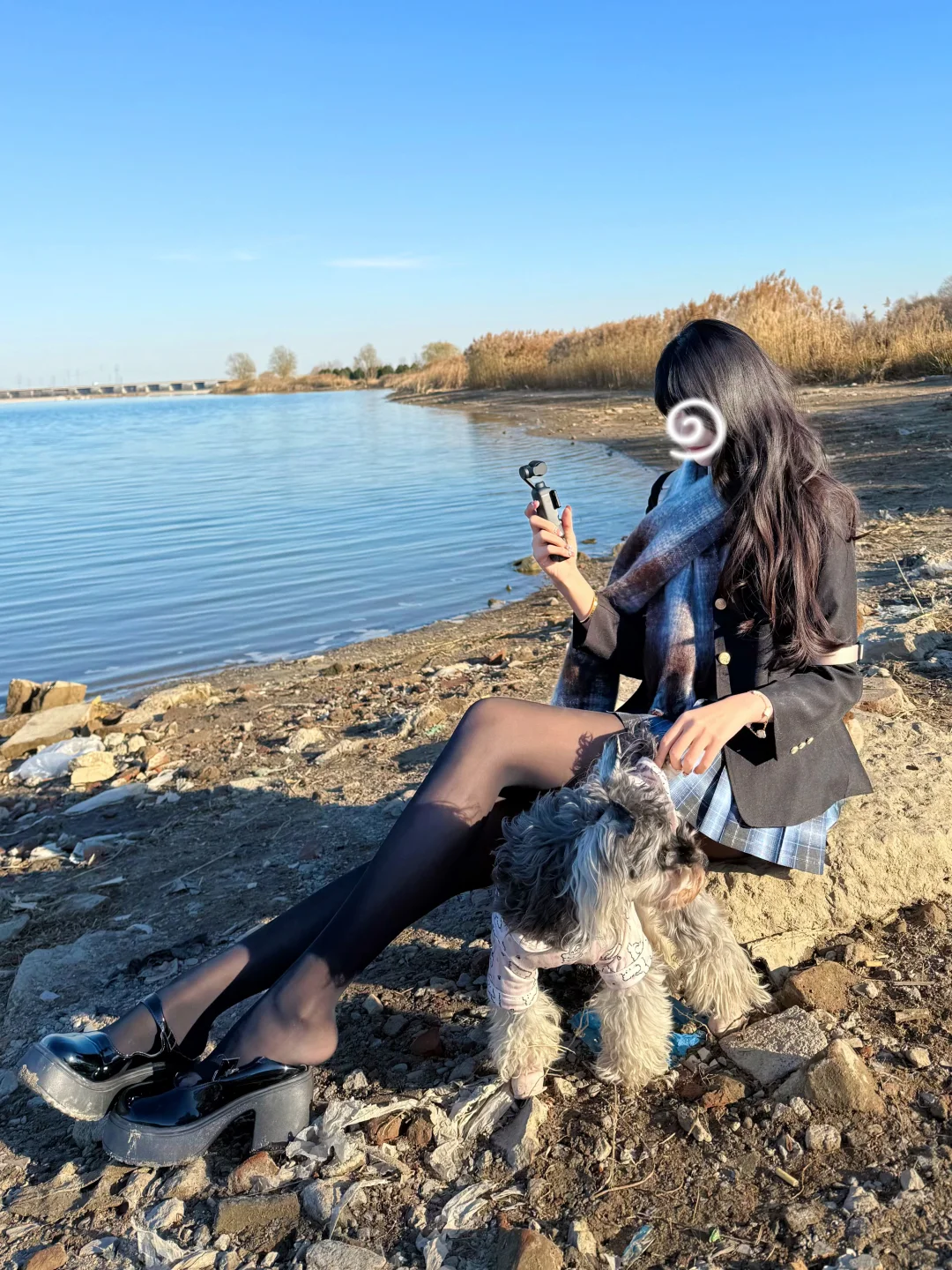 身高183➕冬日蓝调jk制服