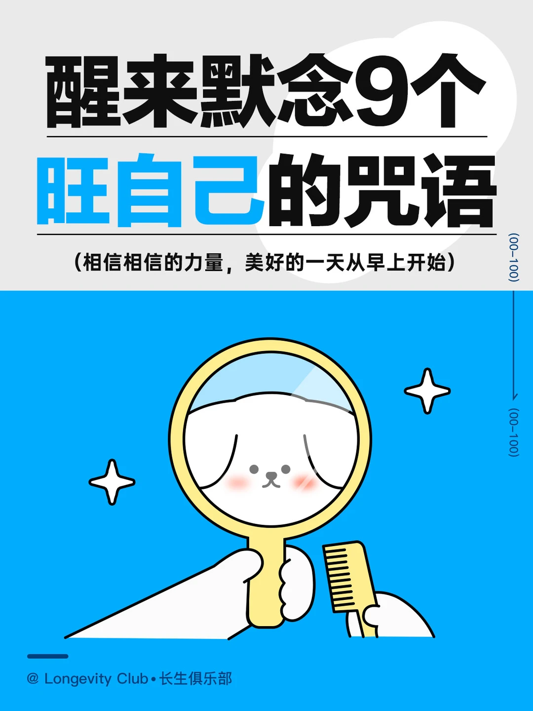 醒来默念9个旺自己的咒语