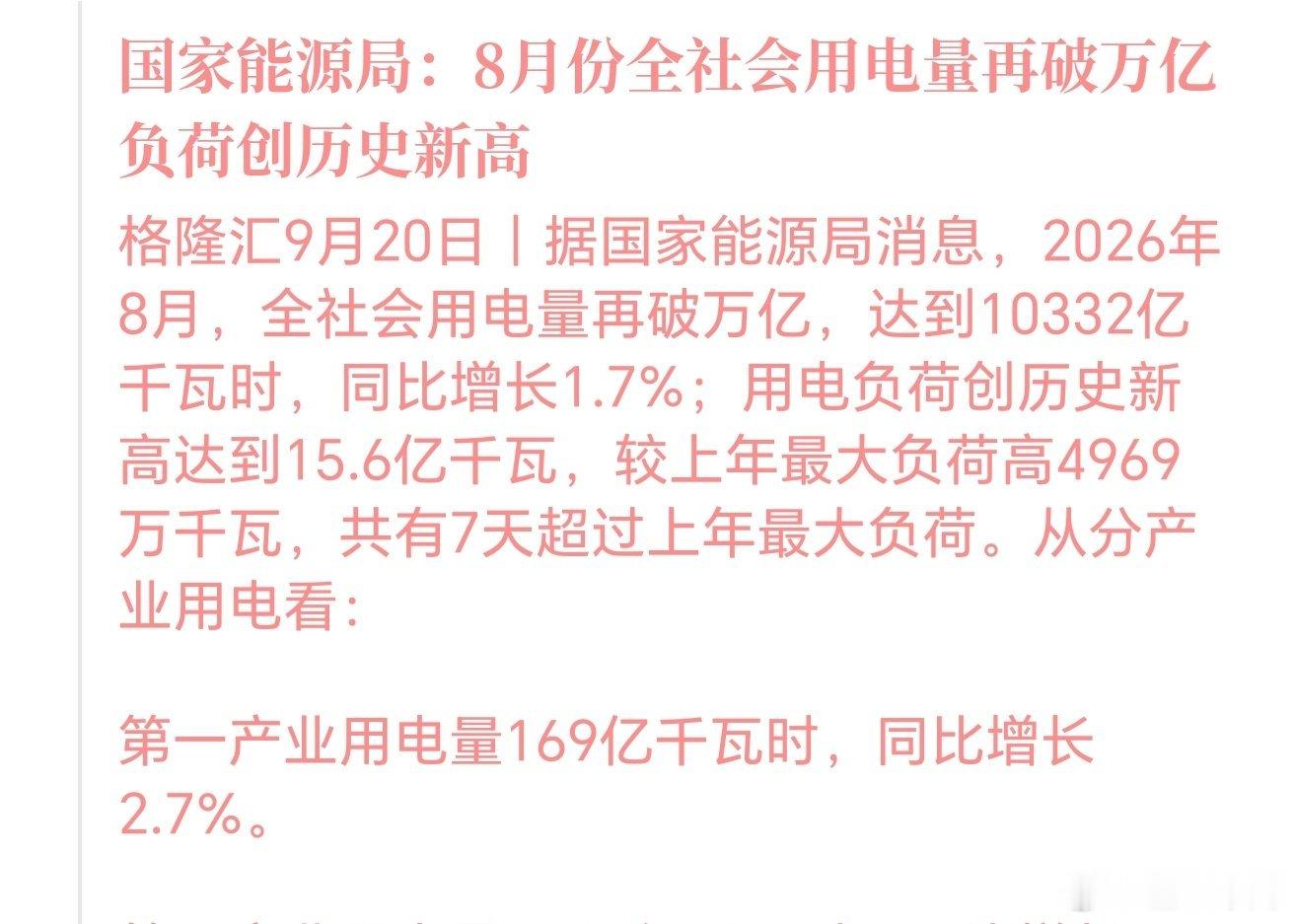 未来用电只会越来越多并且我国的做大电网、远距离输电、风光新能源、巨型水/火电站的工程与成套装备，是全球第一梯队甚至引领者 ​​​