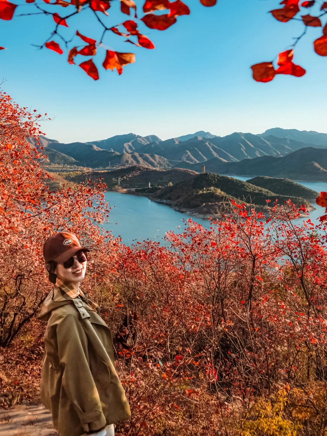 红叶倒计时‼️抓紧时间来金海湖赏秋🍁附地图