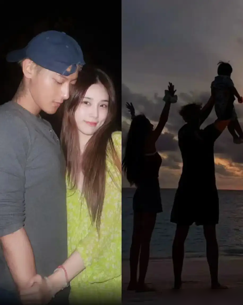 黄子韬对着镜头说陪陪老婆、陪陪孩。。，孩字刚出口硬生生改成陪陪兄弟。
2024年8月洛杉矶产检被拍，他说只是普通体检，暂无备孕打算。10月直播口误成了全网笑柄。2025年6月工作室发声明，只否认代孕，对生没生一个字不提。
现在一张海边牵手背影照扔出来，孩子已经能独立走路，个头不小。配文落日漫过海