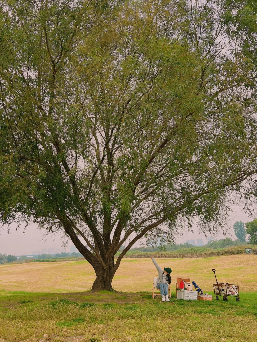 西安拍照出片 遛娃露营地 渭河城市运动公园