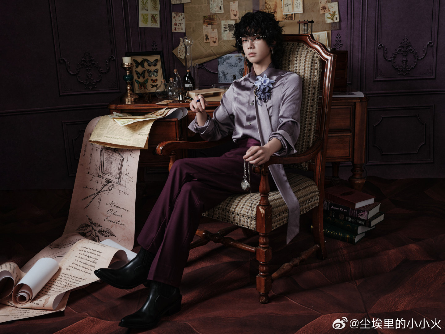 宝宝你知道吗？你的卷毛特别萌！！！#华晨宇卷毛小羊# ​