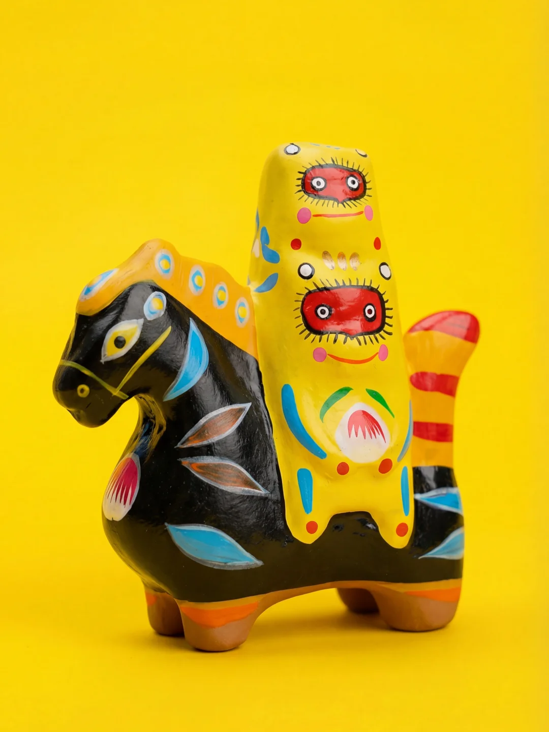 把老泥塑拍了一组多巴胺盲盒写真照