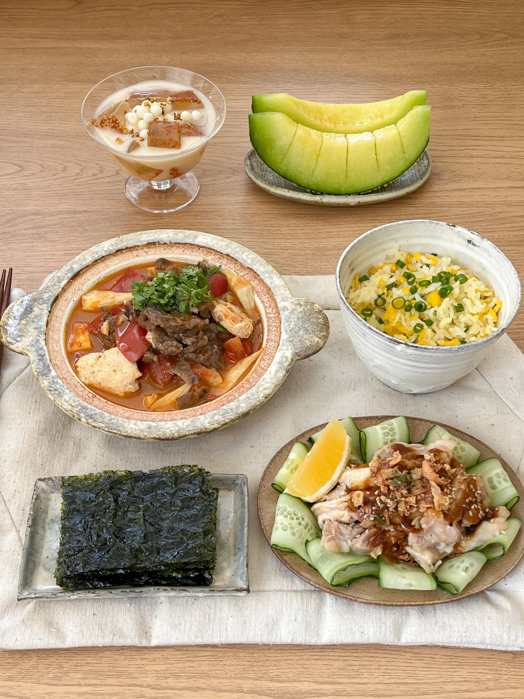 厨房日记｜我家的凉夏小饭桌🧋