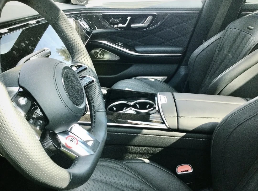 2027 Mercedes-AMG S63 内饰谍照