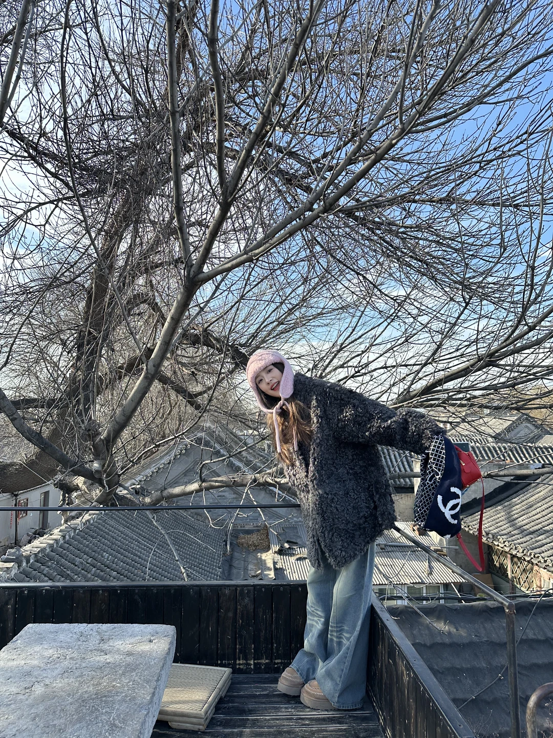 这个冬天 来北京上房揭瓦拍照吧📷
