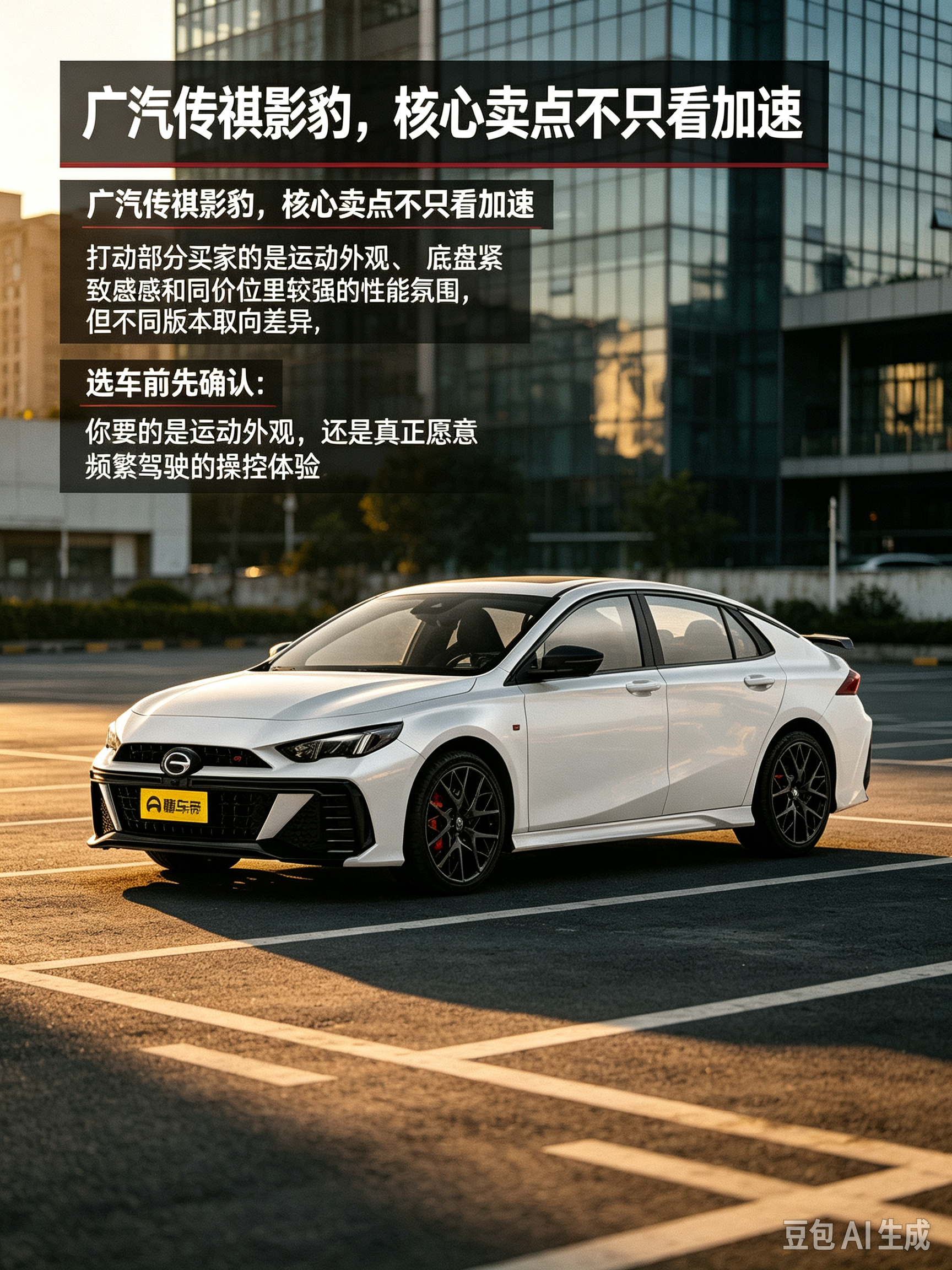 广汽传祺影豹，核心卖点不只看加速