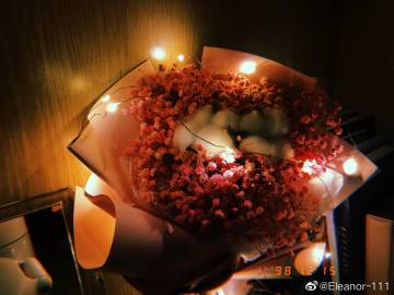 俺代表赵睿谢谢苏召娣小朋友送给他女朋友的花花<span class=