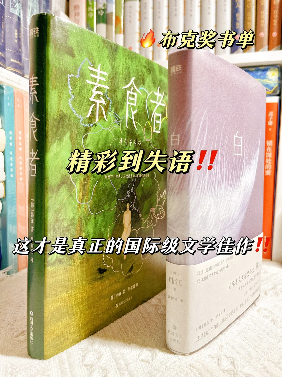 布克奖👑这2️⃣部作品含金量也太太高了吧‼️