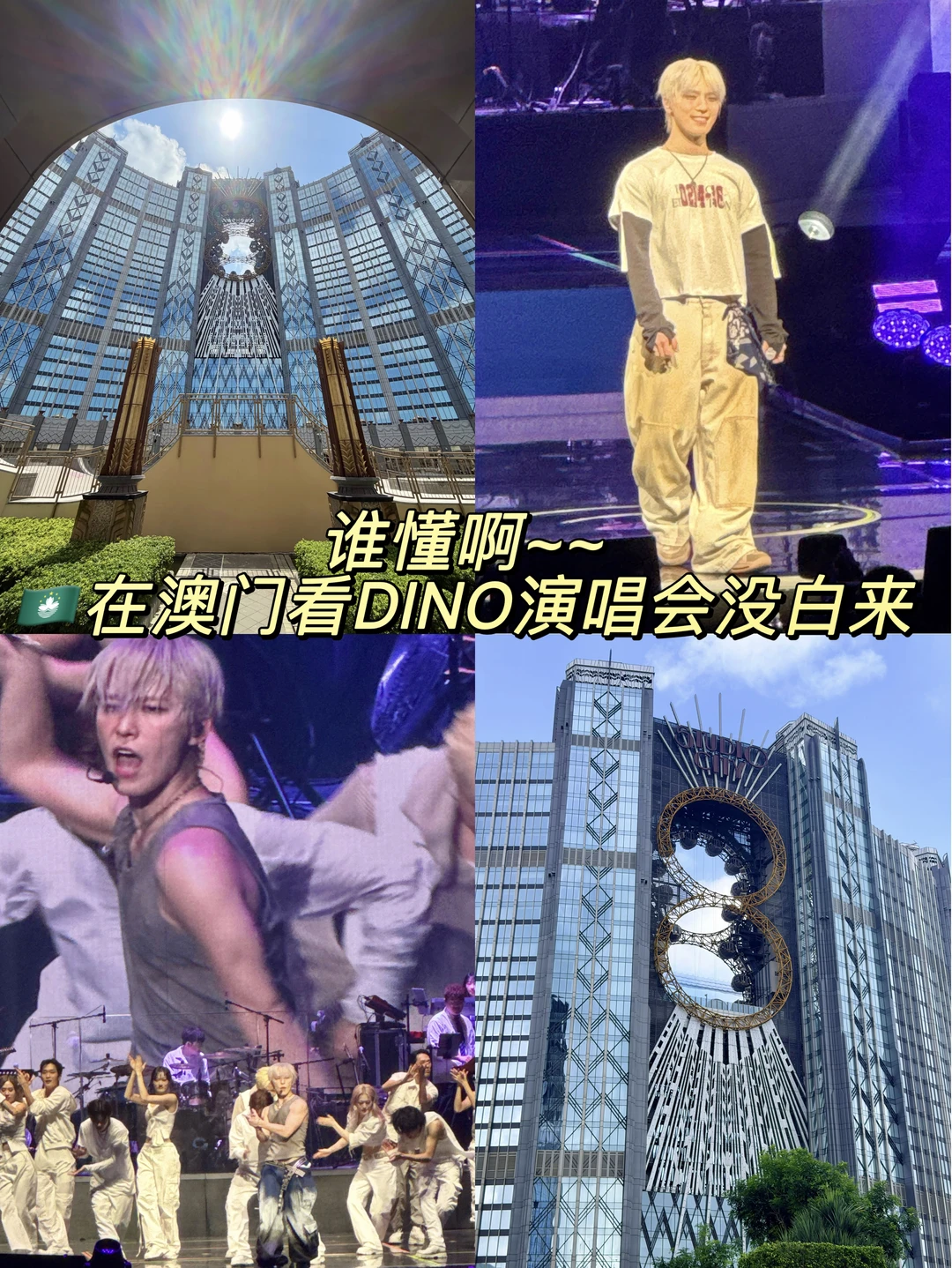 谁懂！去🇲🇴看Dino演唱会太值了吧！
