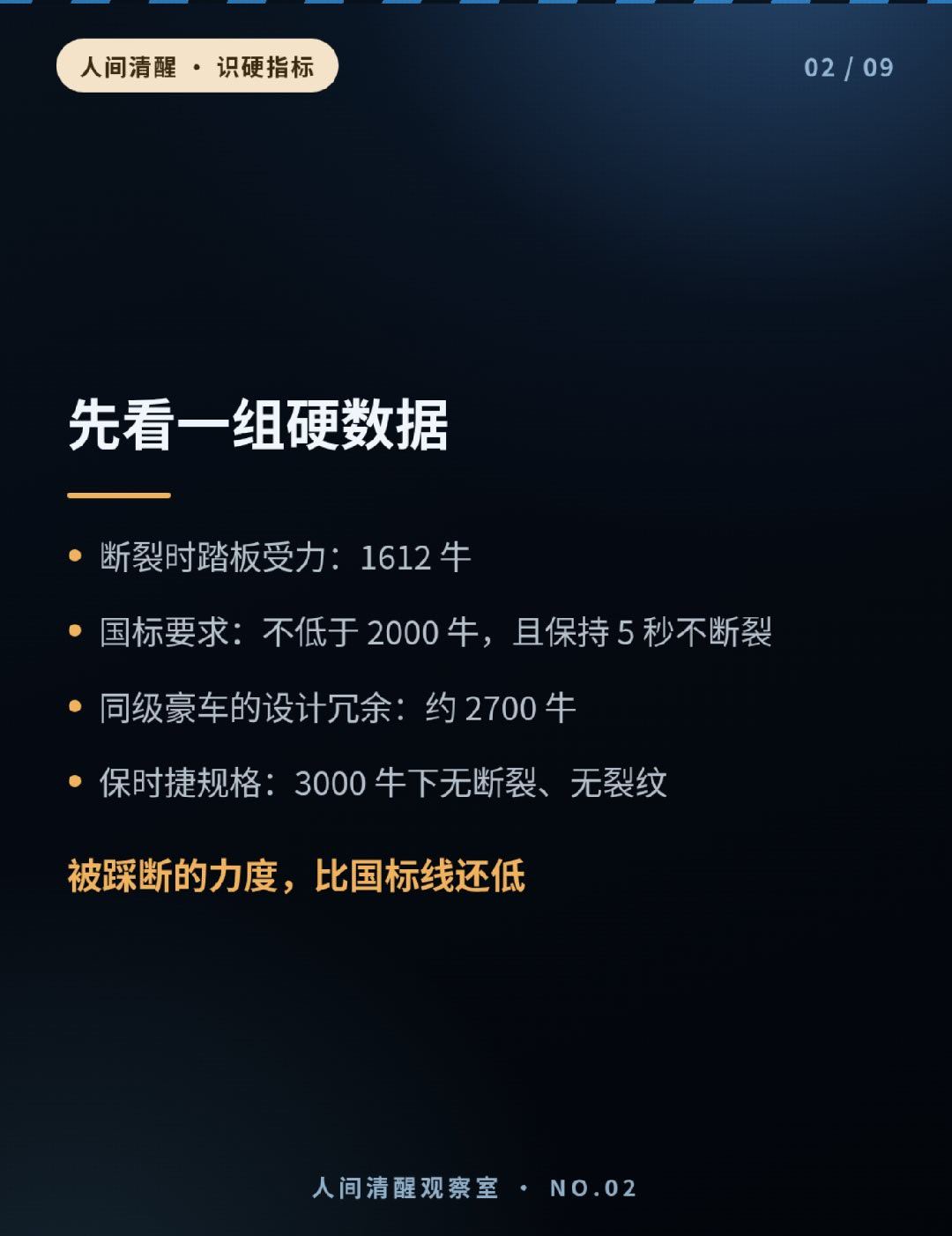 最近这个热点，很多人都在吵"谁对谁错"。 但我更想搞清楚一件事： 一台百万级的车，为什么会出现"踩断刹车"这种基础问题？查完资料我发现，答案可能不在那一块踏板上👇 ​