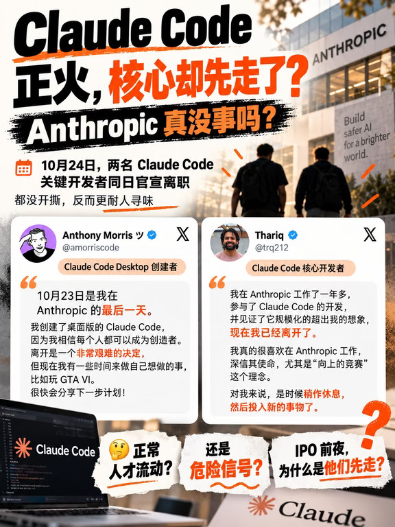 Claude Code 正火，核心却跑了？
