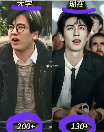 赵樱子弟弟整成张凌赫了<br />原来张凌赫早期长这样，刚上大学时的骨...