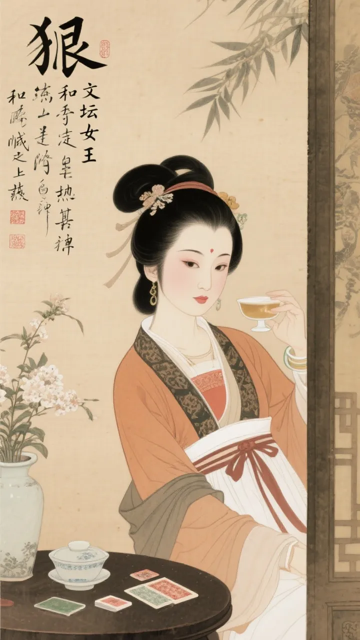 李清照：大宋第一“狠”女人，喝酒赌钱还写词，却让千年男人服气！你以为古...