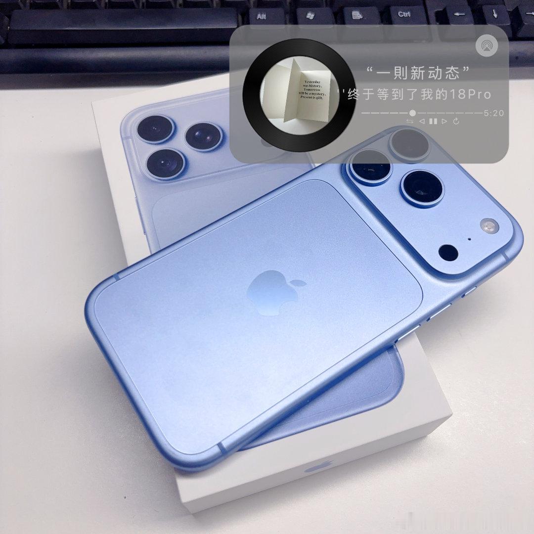 iPhone18 Pro 冰川蓝

终于等到啦啦啦~ ​