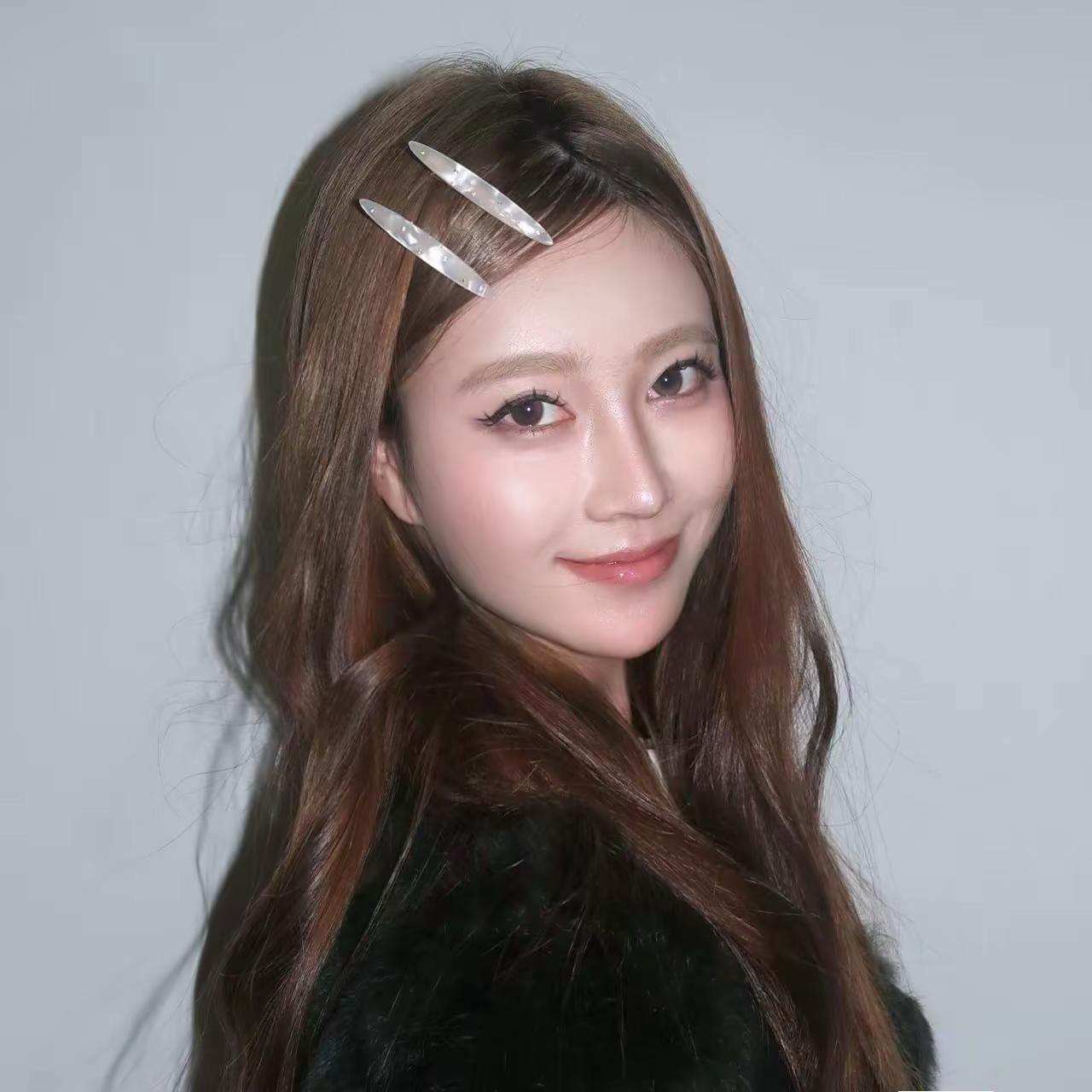 韩系古早小美女。