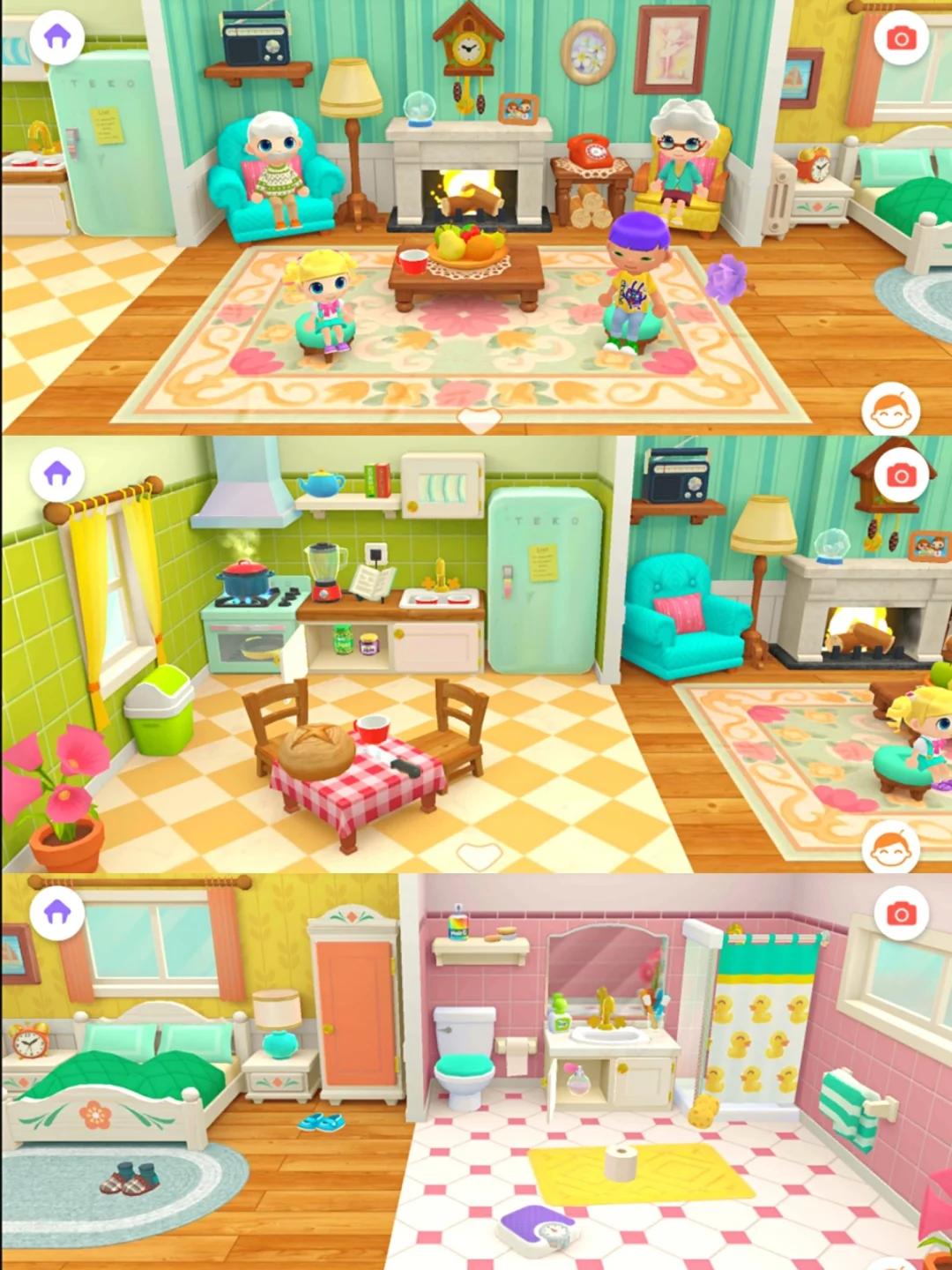 来一起过家家呀！