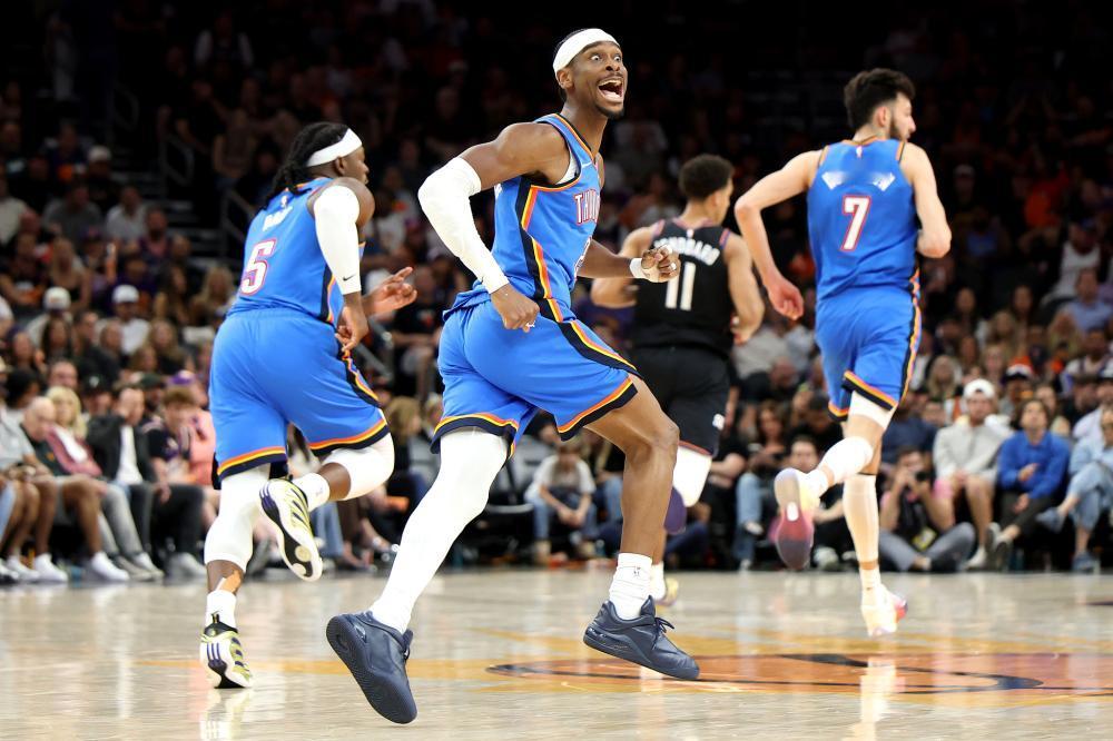 全线压制！雷霆4-0横扫太阳，强势晋级西部半决赛   2026年NBA...