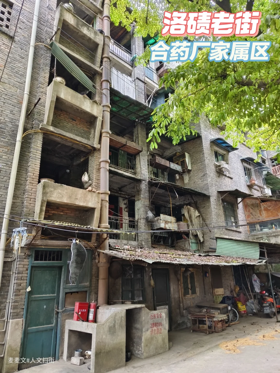 【渝北】洛碛老街合药厂家属区的岁月痕迹