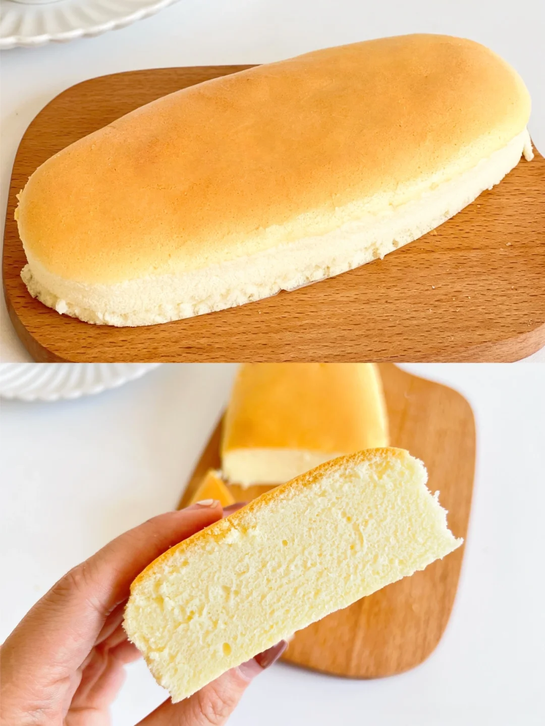 酸奶蛋糕🍰芝士口感，绵密松软入口即化～