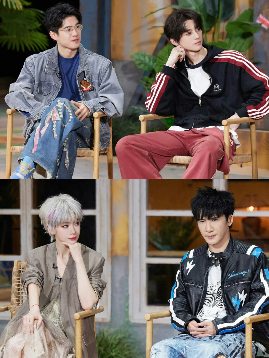 刘昊然回归！戚薇白色短发造型帅我一脸