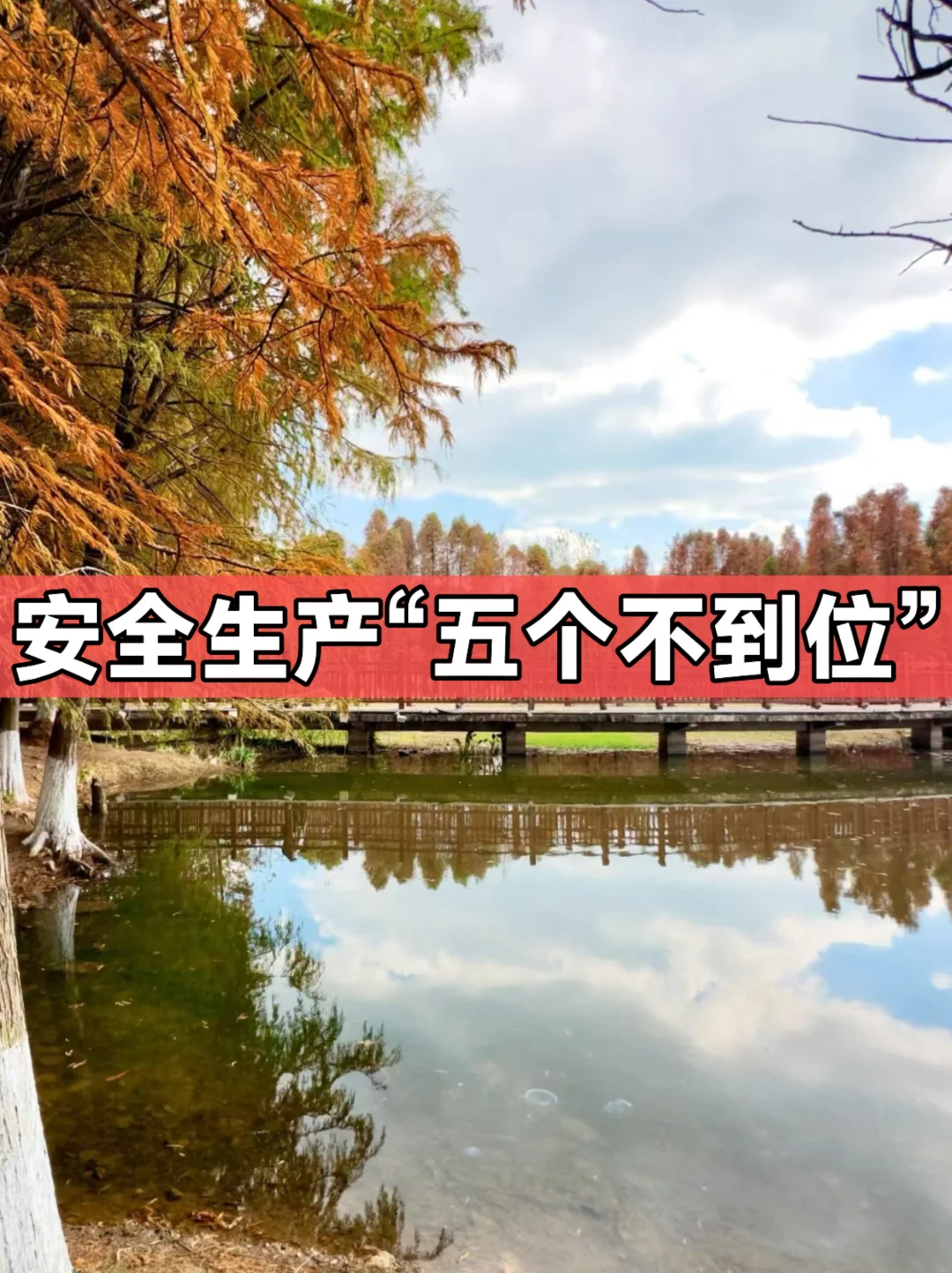 体制内：安全生产“五个不到位”