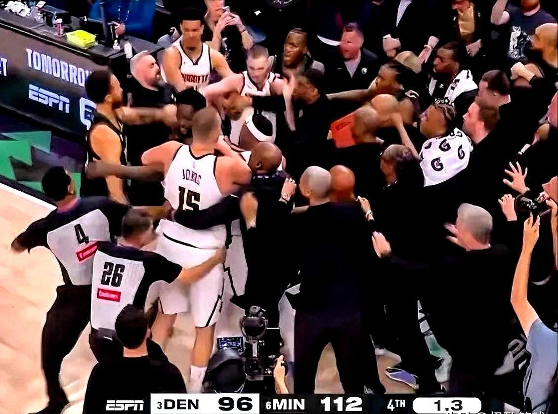 肖华出手了！    联盟已对掘金vs森林狼G4的群体冲突启动全面调查...