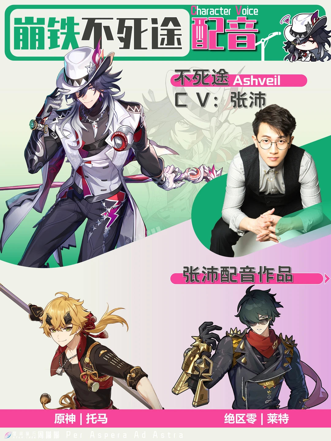 【崩铁】不死途配音 | 声优都是