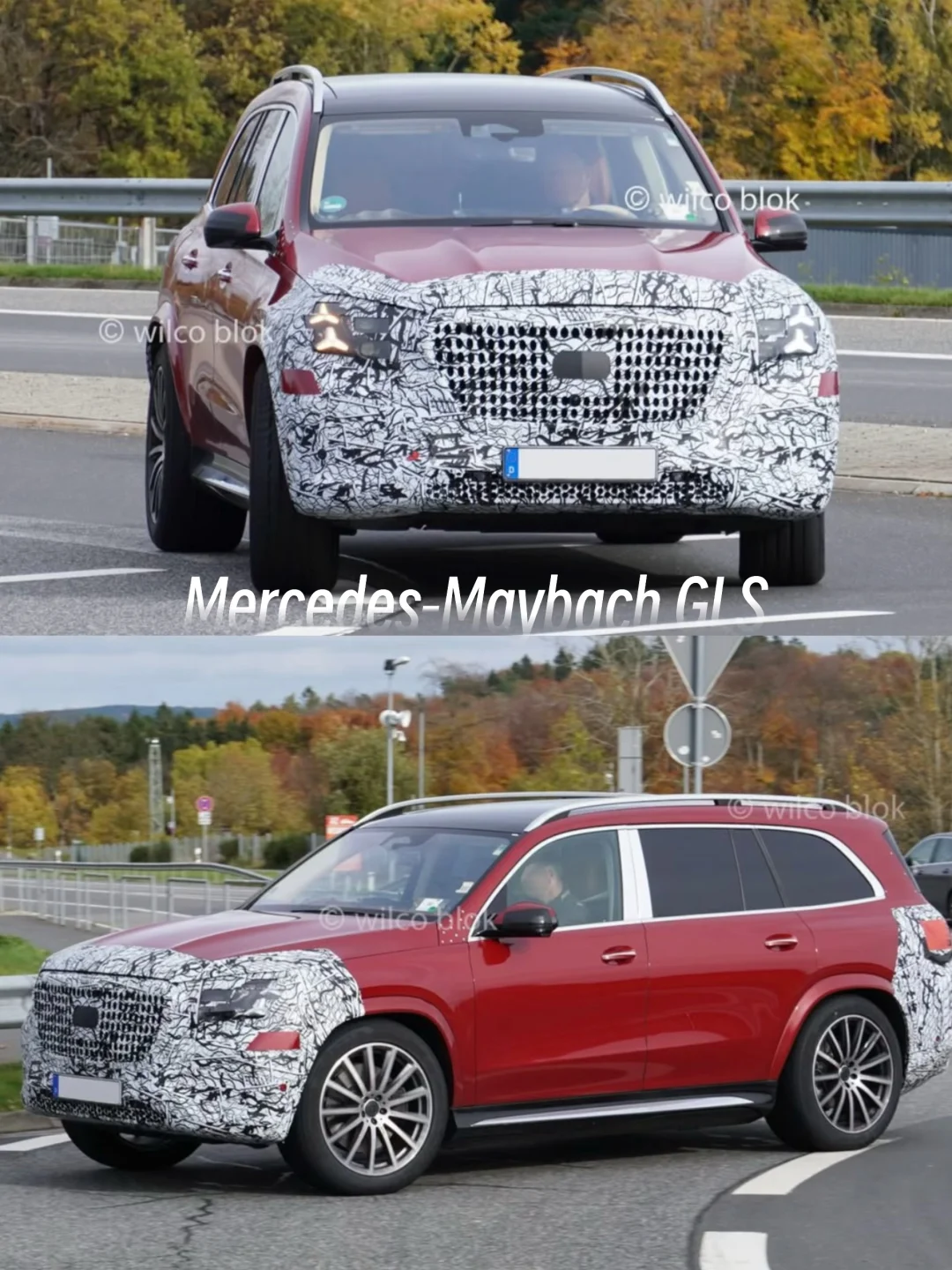 新款Mercedes-Maybach GLS改款谍照 星星灯