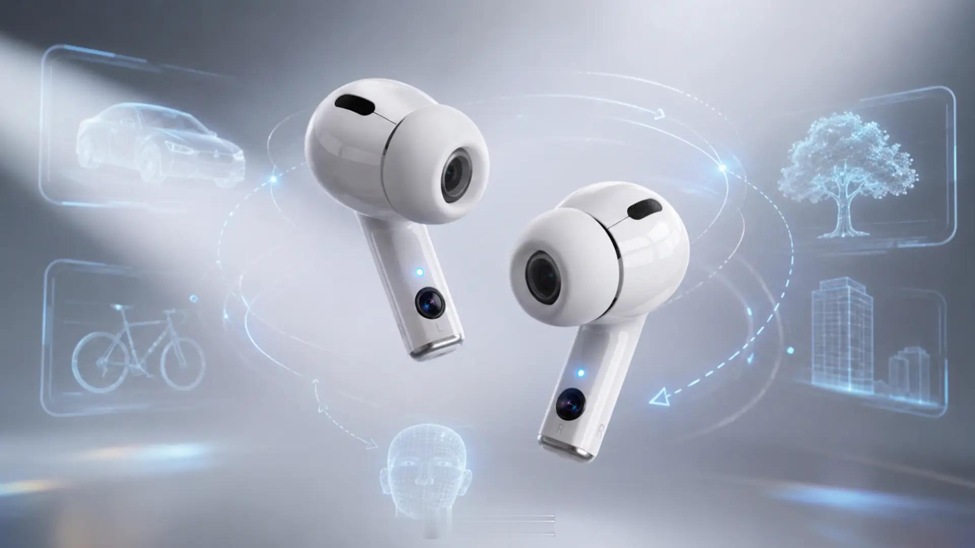 AirPods 上加摄像头这事，越来越靠谱了。

据 MacRumors 报道，苹果正在开发配备摄像头的 AirPods，内部代号 B790。macOS Tahoe 26.7 RC 的演示显示，这款 AirPods 可以通过摄像头识别书名，再配合“视觉智能”提取和保存相关信息。

Siri 还能回答佩戴者周围环境的问题，并帮助记录信息。

最快可能在 ​