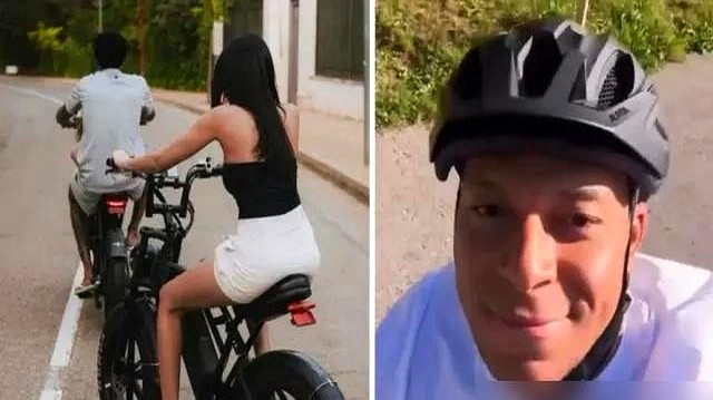 穆里尼奥刚说完球员养伤不能骑车。

姆巴佩转头就发了个骑车视频，配乐还带着挑衅。皇马更衣室没人当回事，米利唐也拉着老婆晒出骑车照，姆巴佩直接跑去底下评论，我非常爱你。

西媒都说这是隔空打脸主帅。

名宿米亚托维奇出来灭火，说姆巴佩跟穆帅关系好得很，就是小年轻闲不住。

顶级球星受伤期间的活动半径，