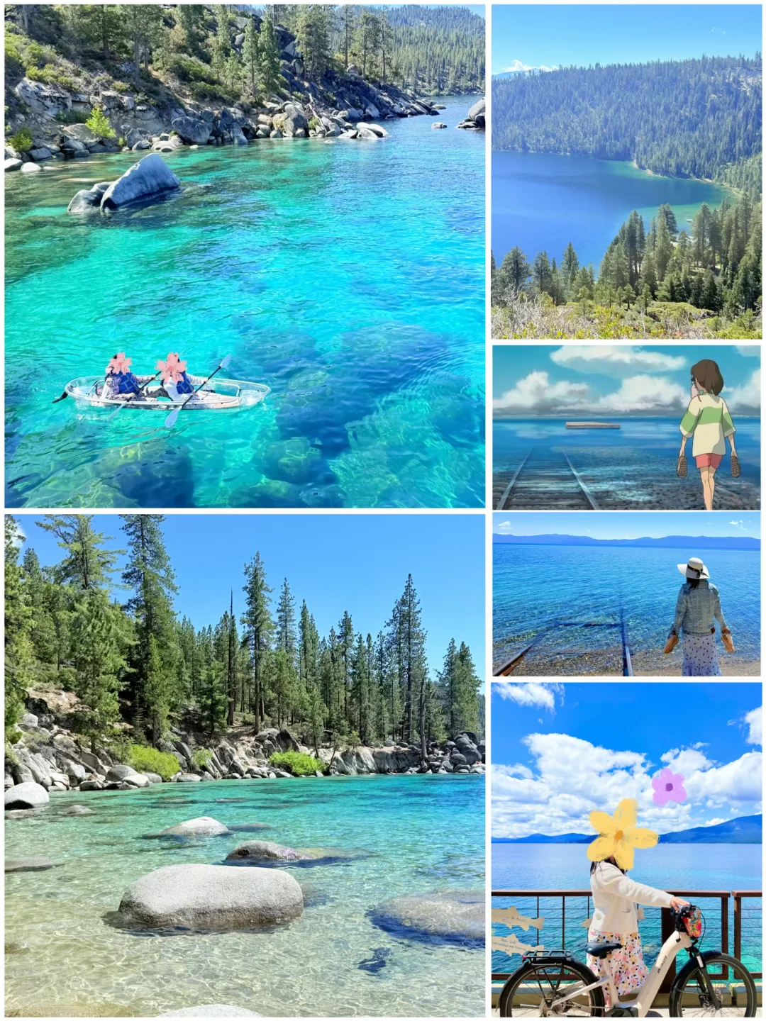 Tahoe+SAC三天两晚攻略！Sand Harbor不排队
