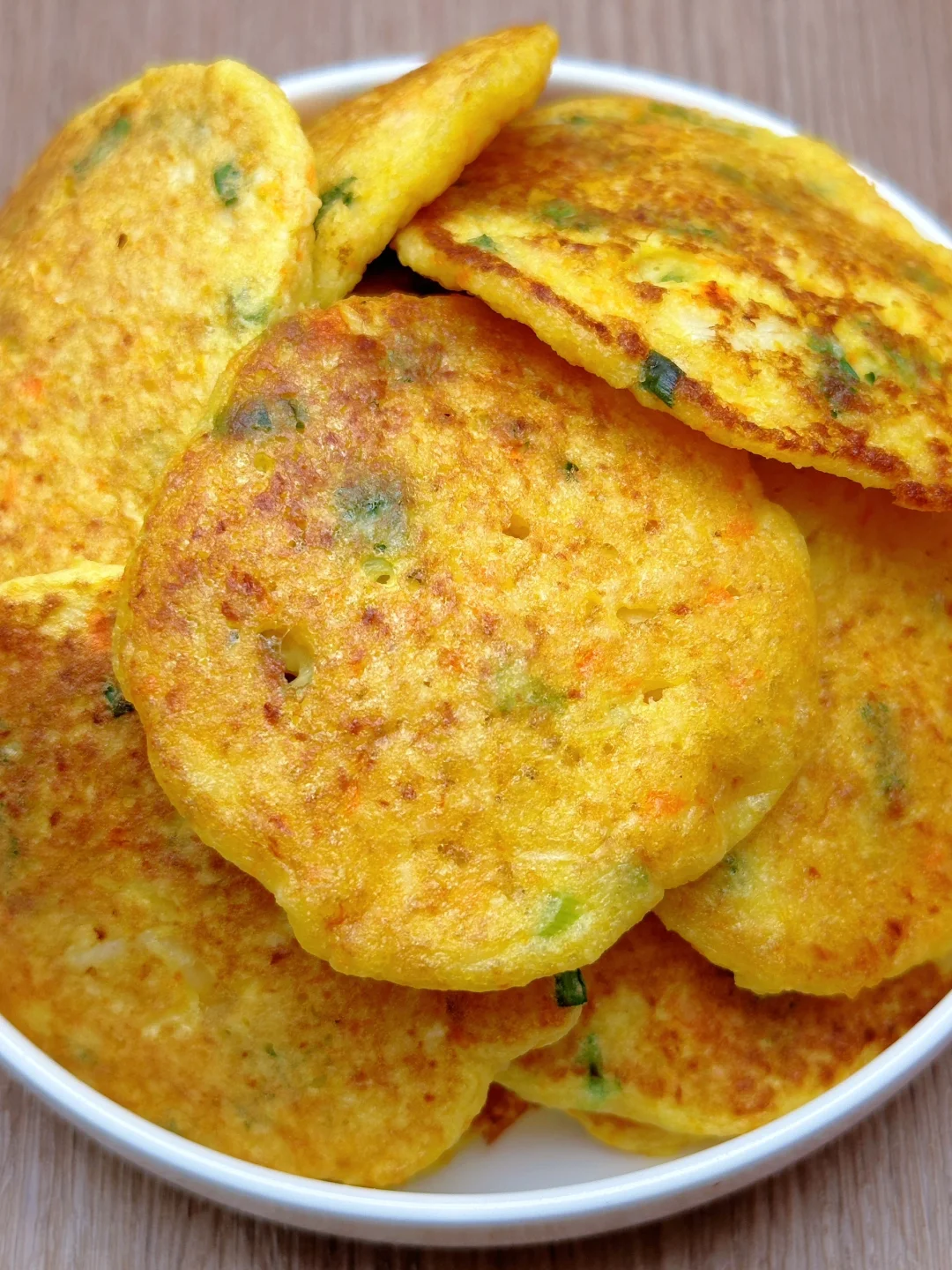 减脂餐～山药蔬菜鸡蛋饼！一个饼才10多大卡