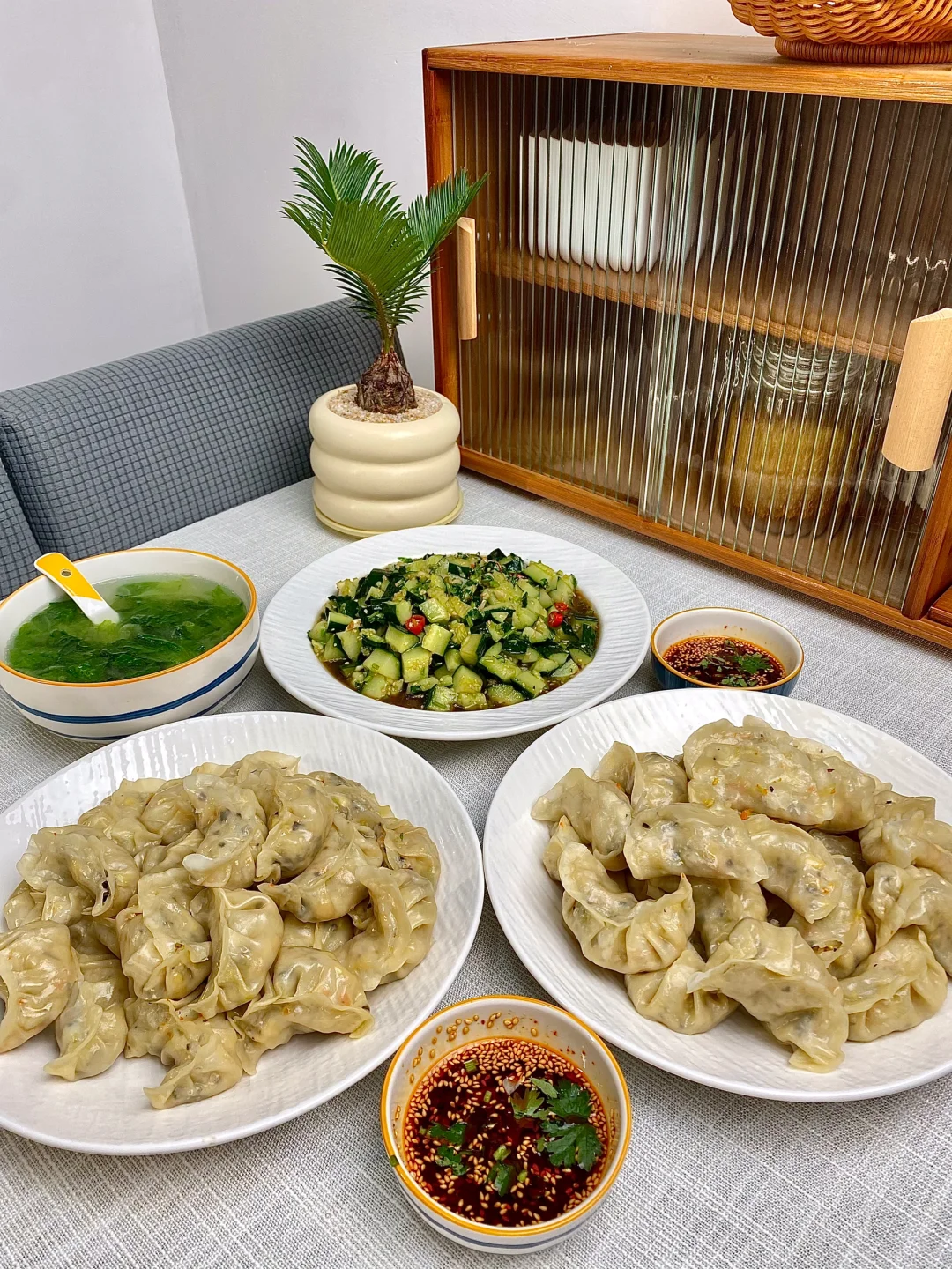 吃不腻的素馅蒸饺教程