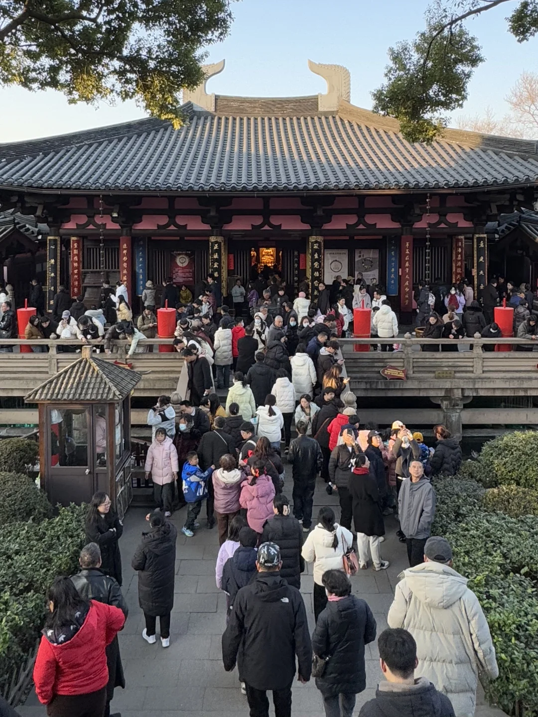 大年初一的苏州寒山寺